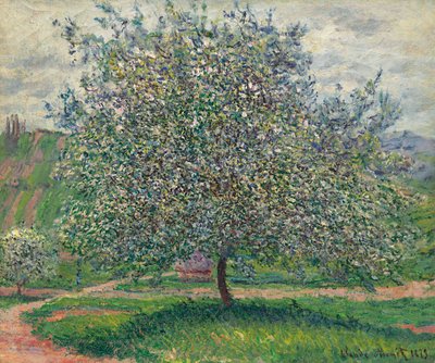 The Apple Tree by Claude Monet