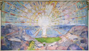 The Sun by Edvard Munch