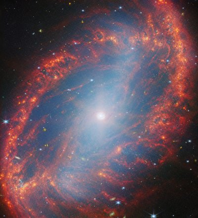A Close Look at a Local Galaxy (NGC 2566) by James Webb Space Telescope (NASA)
