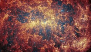 NGC 4449 (MIRI) by James Webb Space Telescope (NASA)