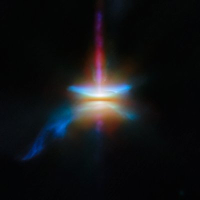 Webb Investigates a Dusty and Dynamic Disc by James Webb Space Telescope (NASA)