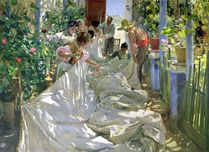 Mending the Sail, 1896