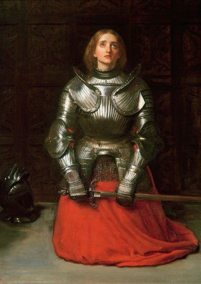 Joan of Arc, 1865 by John Everett Millais