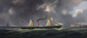 Leith and Newcastle Packet by John Wilson Carmichael