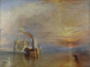 The Fighting Temeraire by Joseph Mallord William Turner