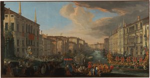 Regatta on the Grand Canal in Honor of Frederick IV of Denmark