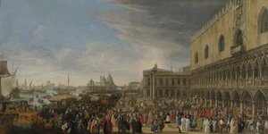 The Reception of Cardinal César d'Estrées