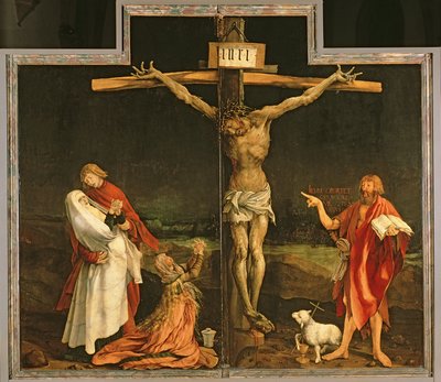 The Crucifixion, from the Isenheim Altarpiece by Matthias Grünewald