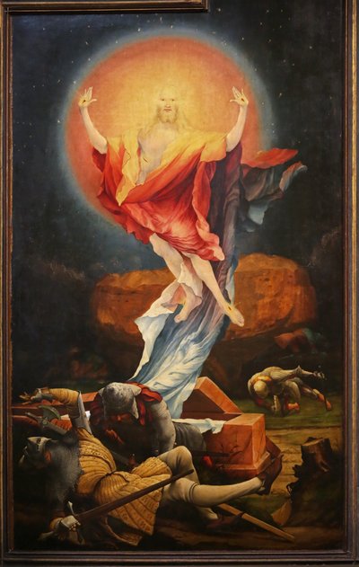 The Resurrection by Matthias Grünewald