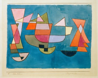 Sailing Ships by Paul Klee