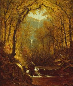 Kaaterskill Falls by Sanford Robinson Gifford