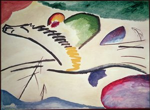 Abstract Horse, 1911 by Wassily Kandinsky